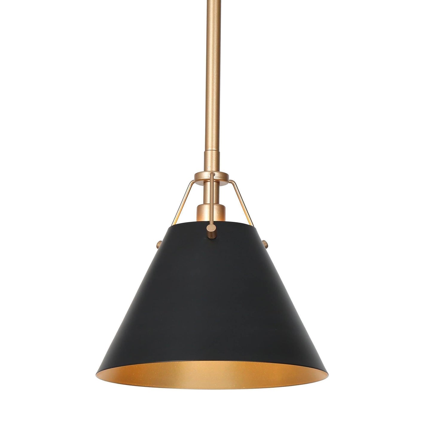 Dashaunda 1-Light Mini Black Modern Pendant Light Fixtures