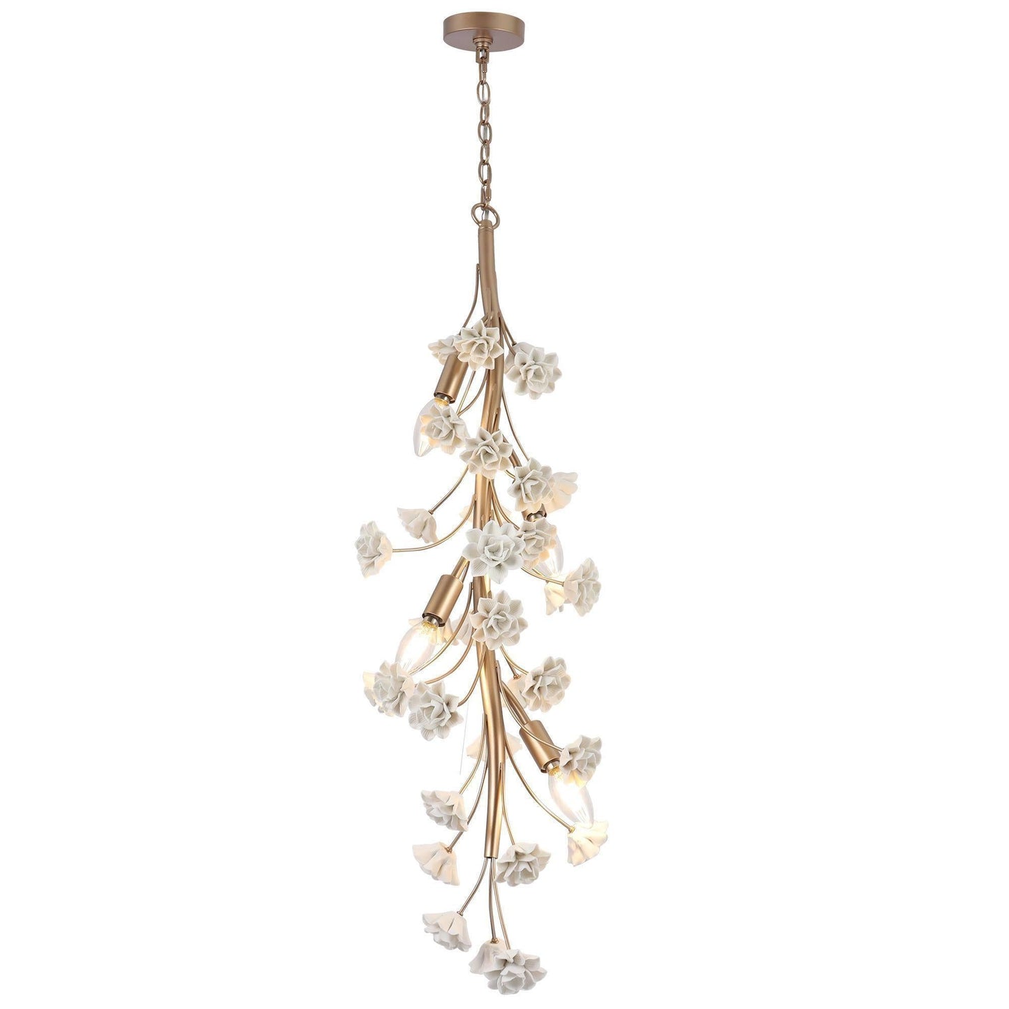 Arianiser 4-Light Mini Gold Chandelier