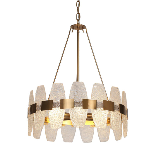 Stylasteridae 4-Light Small Gold Chandelier