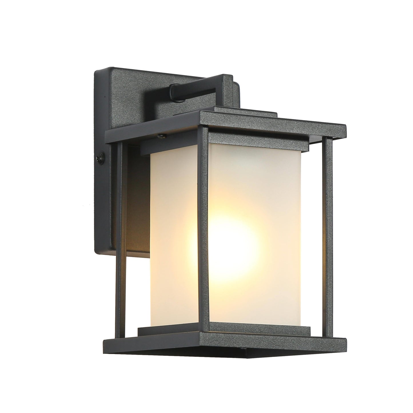 Barbatus 8.3"H 1-Light Black Outdoor Wall Light