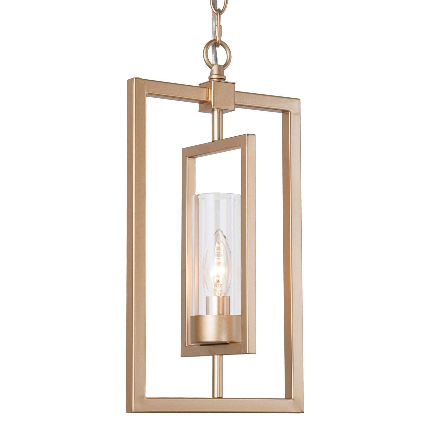 Unelefante 1-Light Mini Gold Modern Pendant Light Fixtures