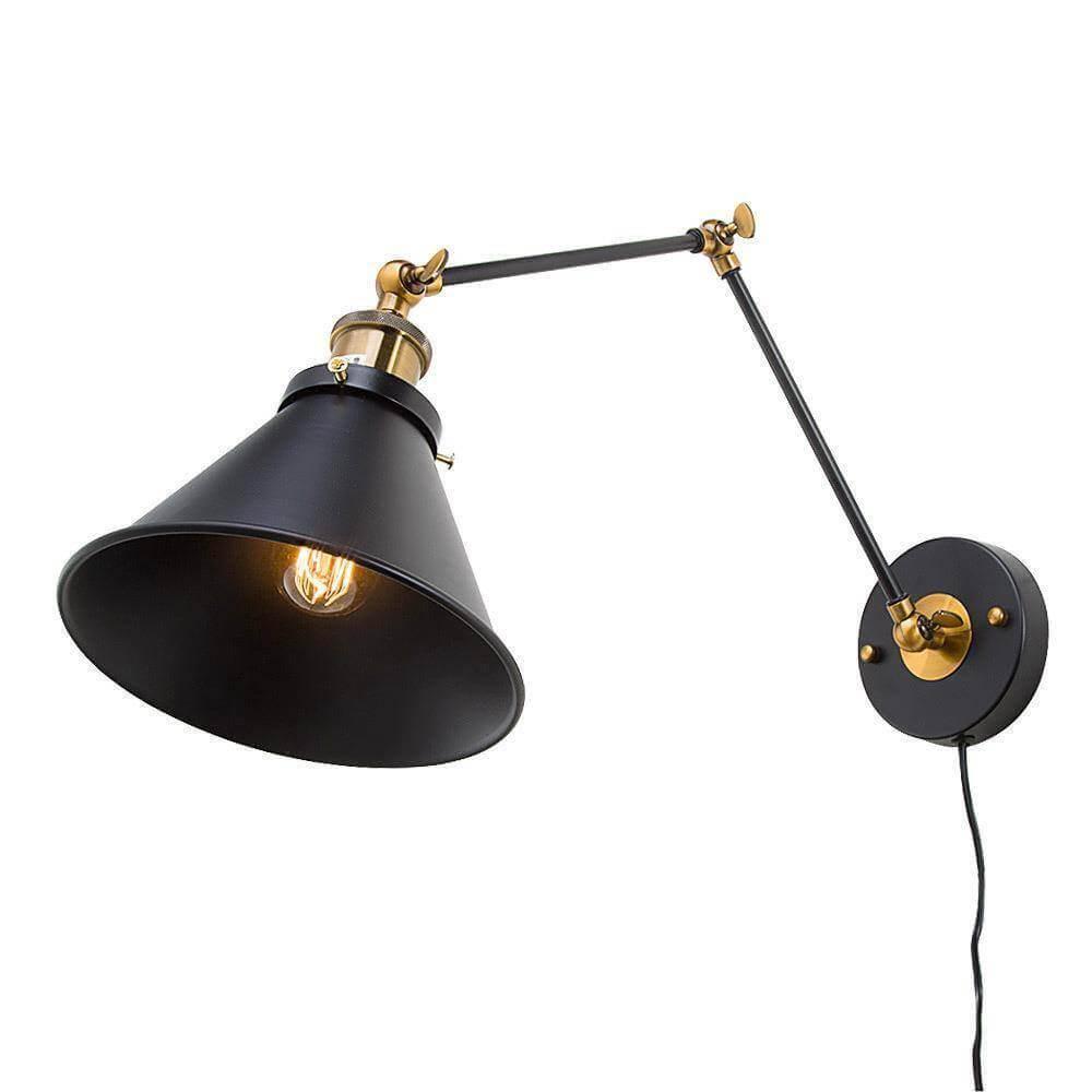 1-Light Swing Arm Wall Light - Belles Lighting