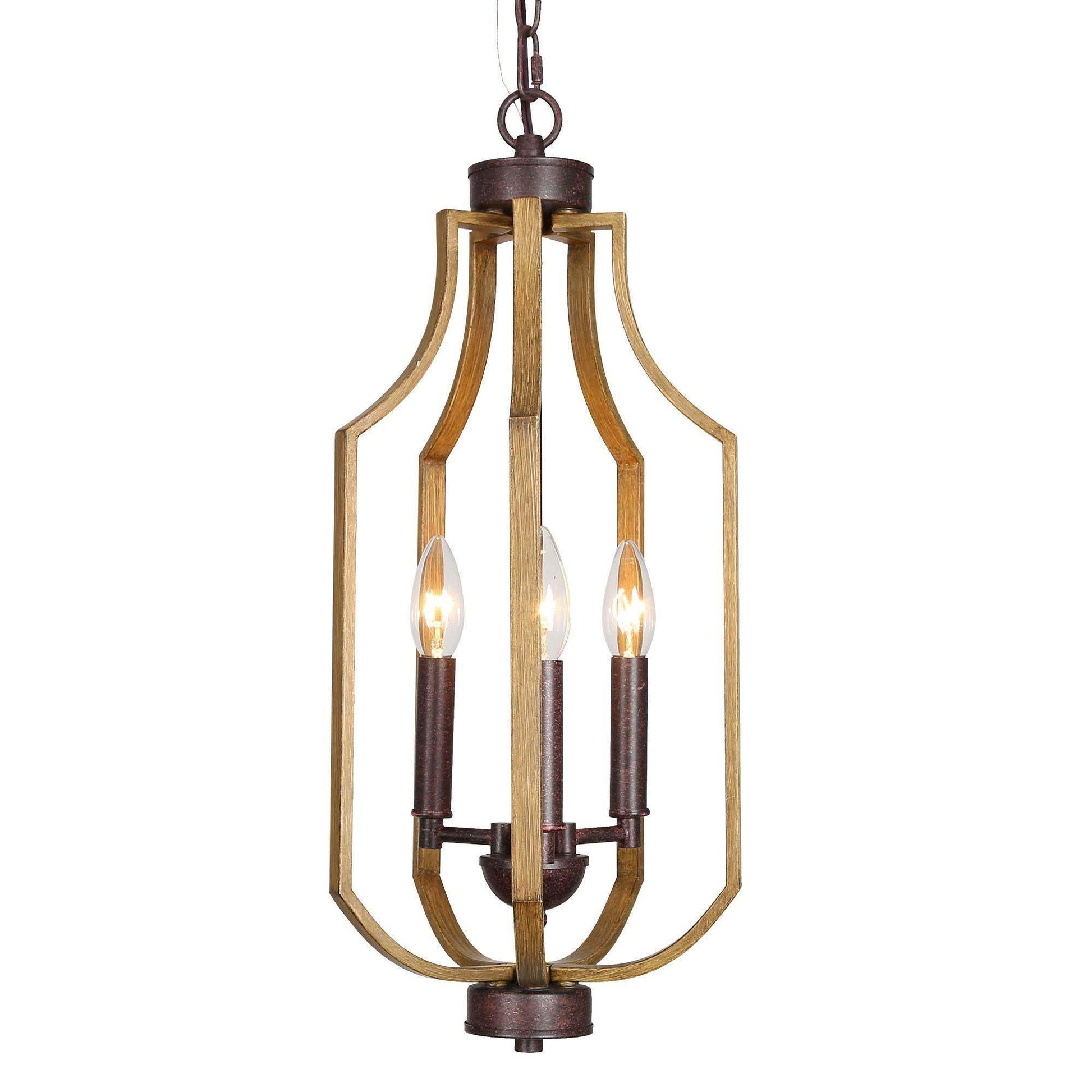 3-Light Farmhouse Chandeliers - Belles Lighting