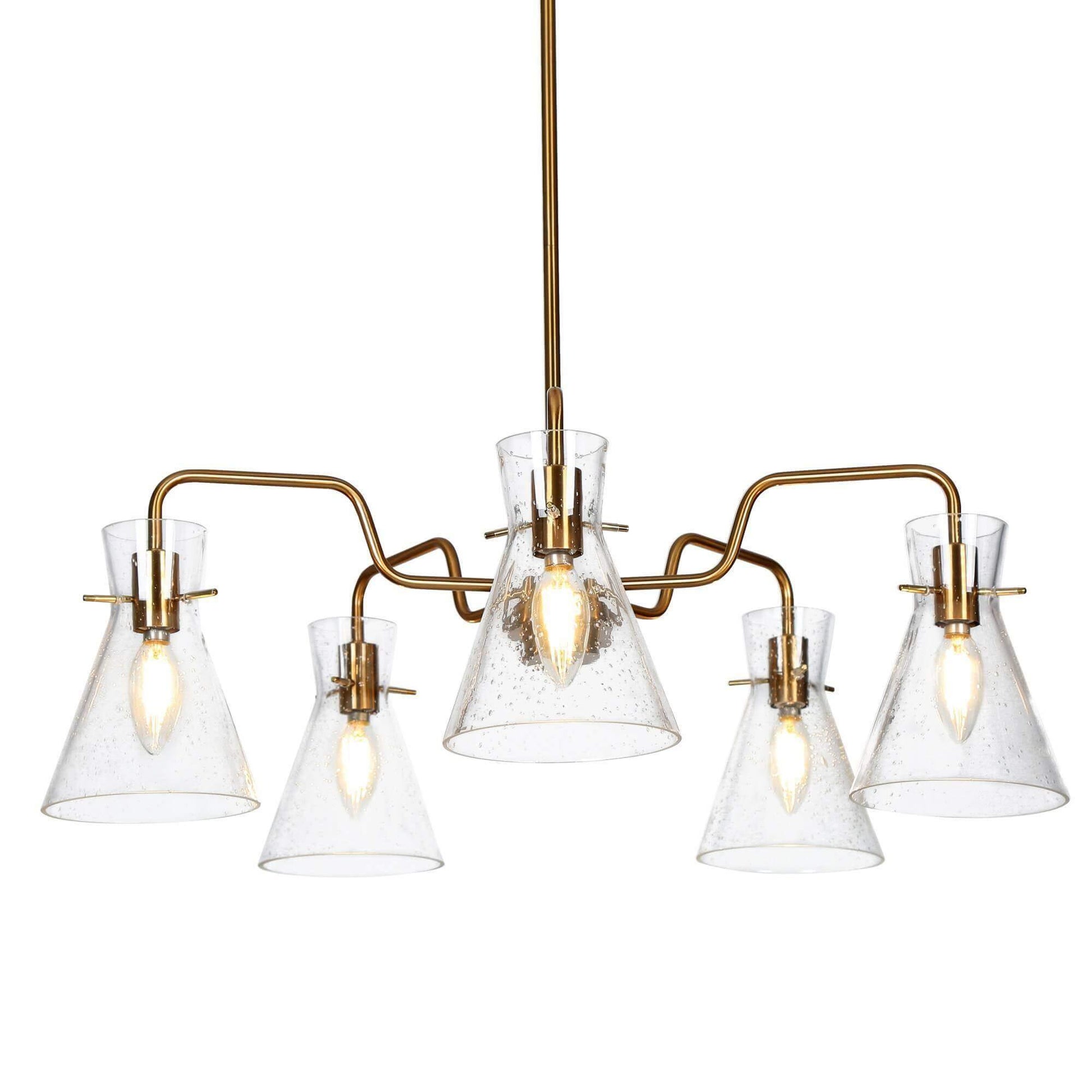 5-Light Chandeliers - Belles Lighting