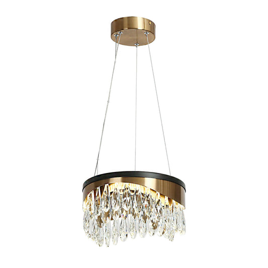 LED Crystal Drum Mini Chandeliers - Belles Lighting