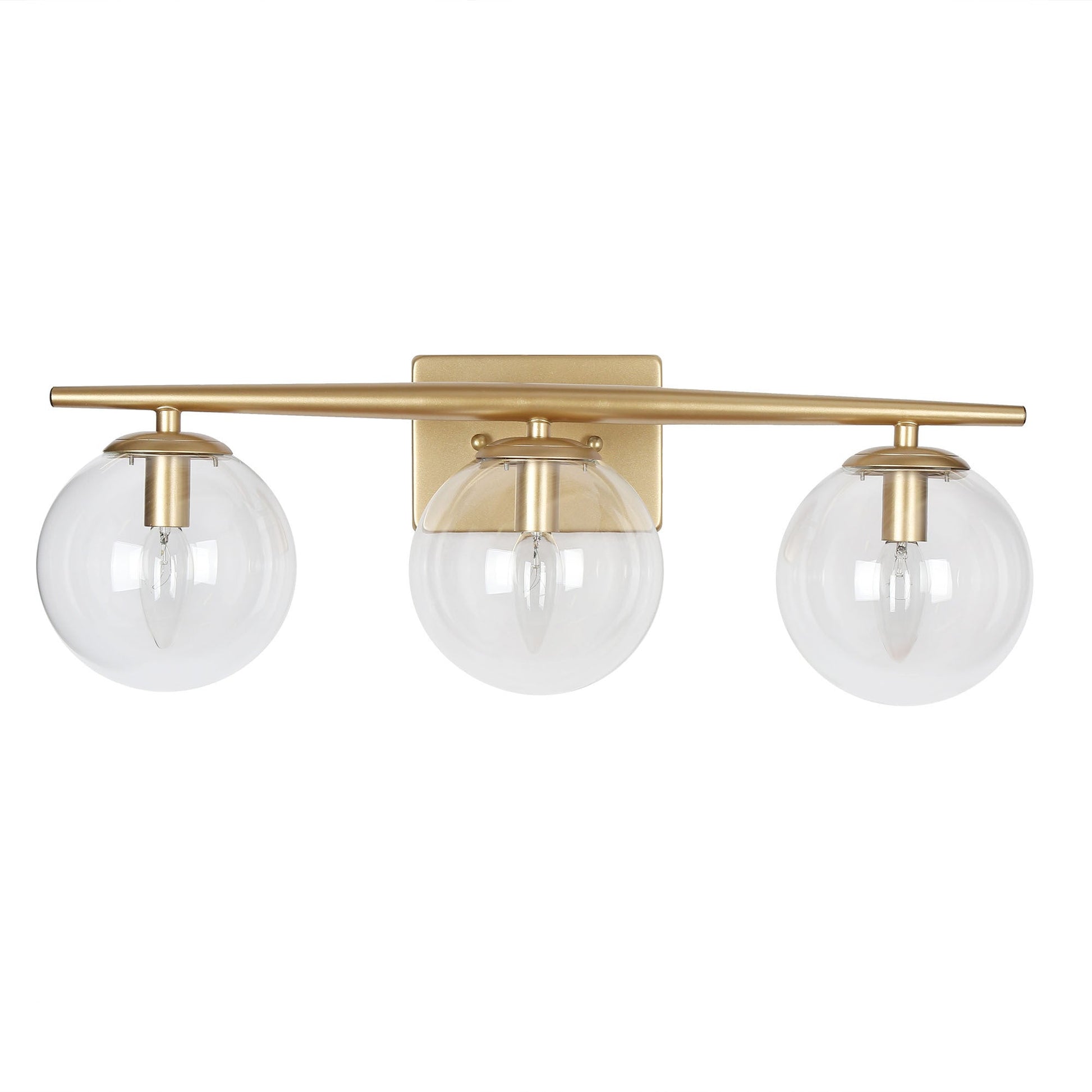 Kisiotlo 3-Light Gold Vanity Light