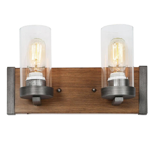 Beverly 2-Light Rust Vanity Light