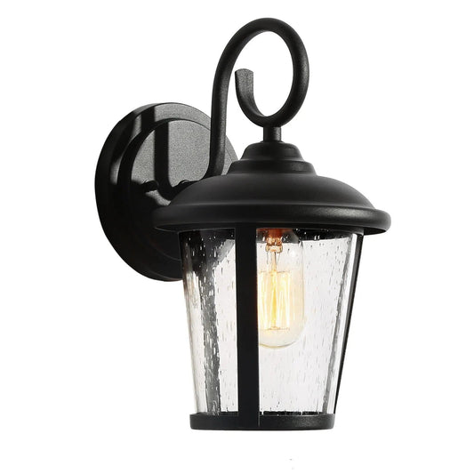 Jack 11"H 1-Light Outdoor Wall Lantern Set of 2 