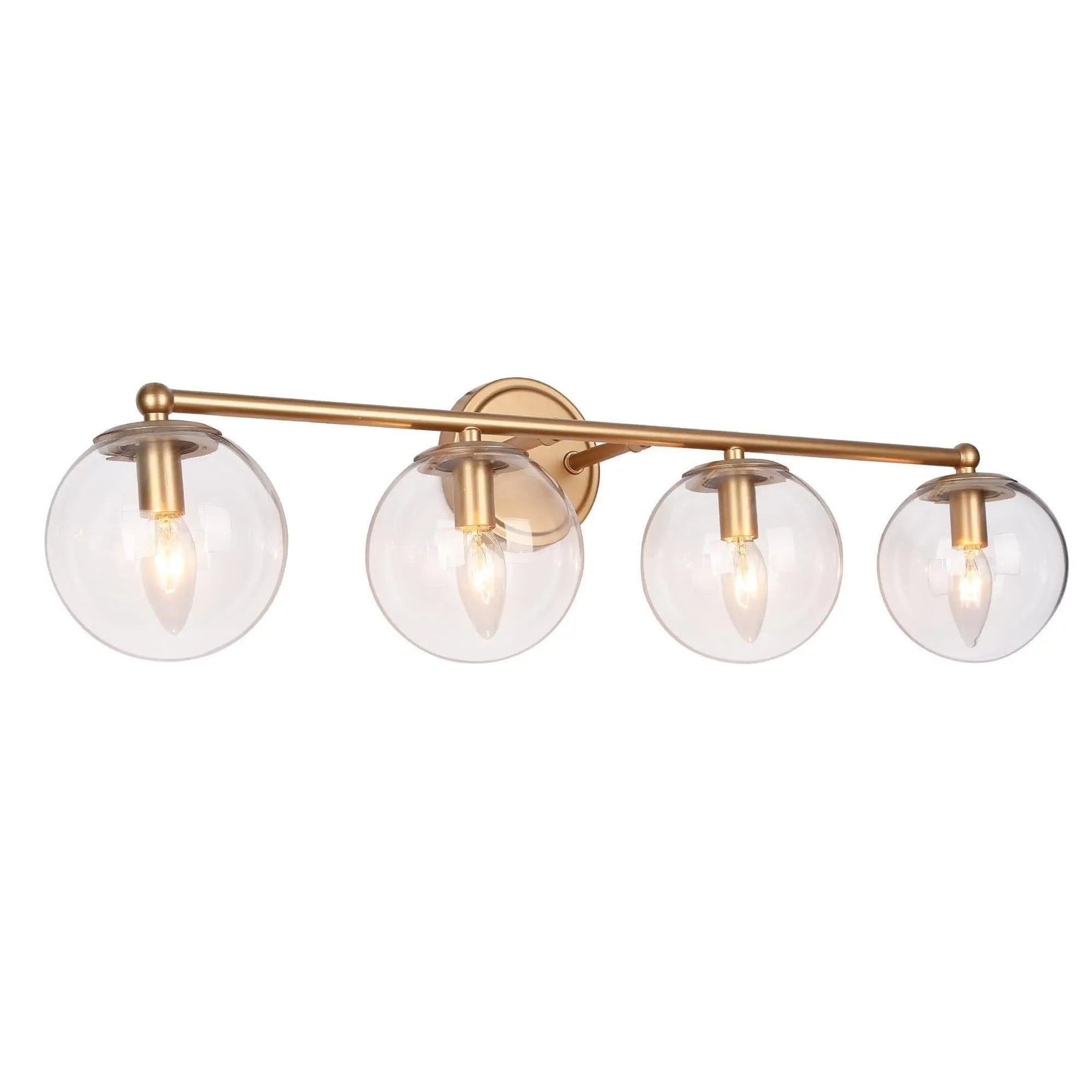 Putalisrea 4-Light Gold Vanity Light