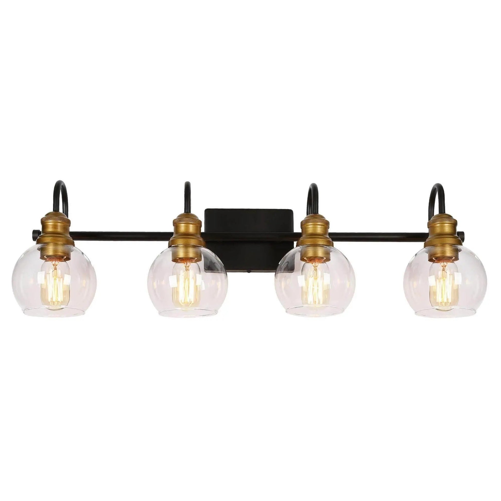 Whiting 4-Light Bronze Vanity Light