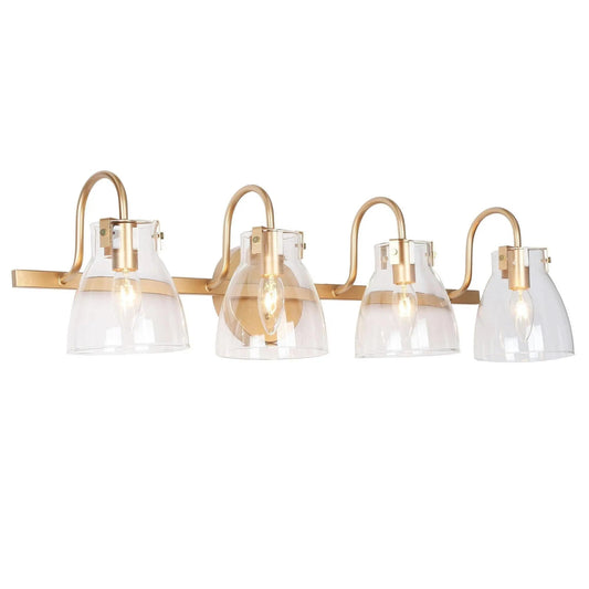 Prismisy 4-Light Gold Vanity Light