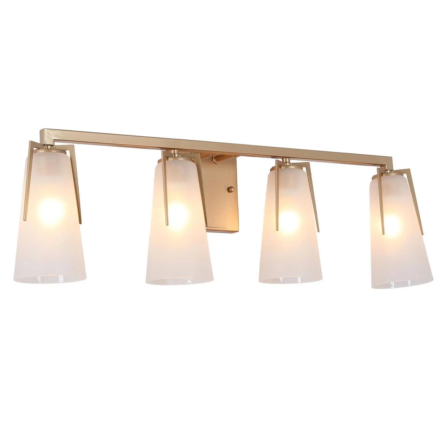 Xylinthia 3-Light Gold Vanity Light