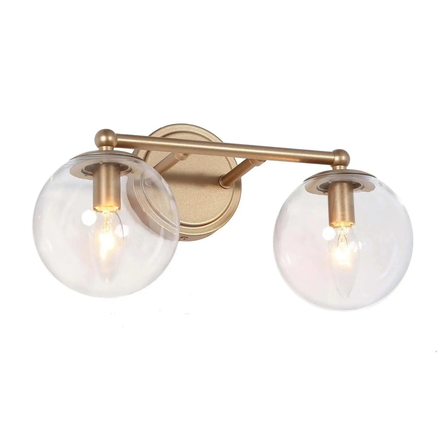 Putalisrea 2-Light Gold Vanity Light