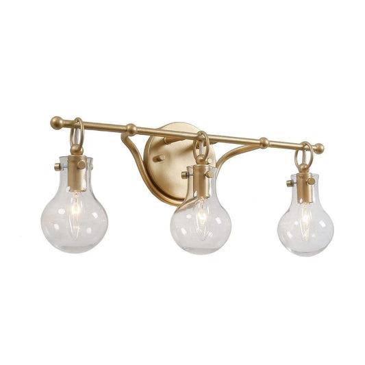 Phosphenes 3-Light Gold Vanity Light