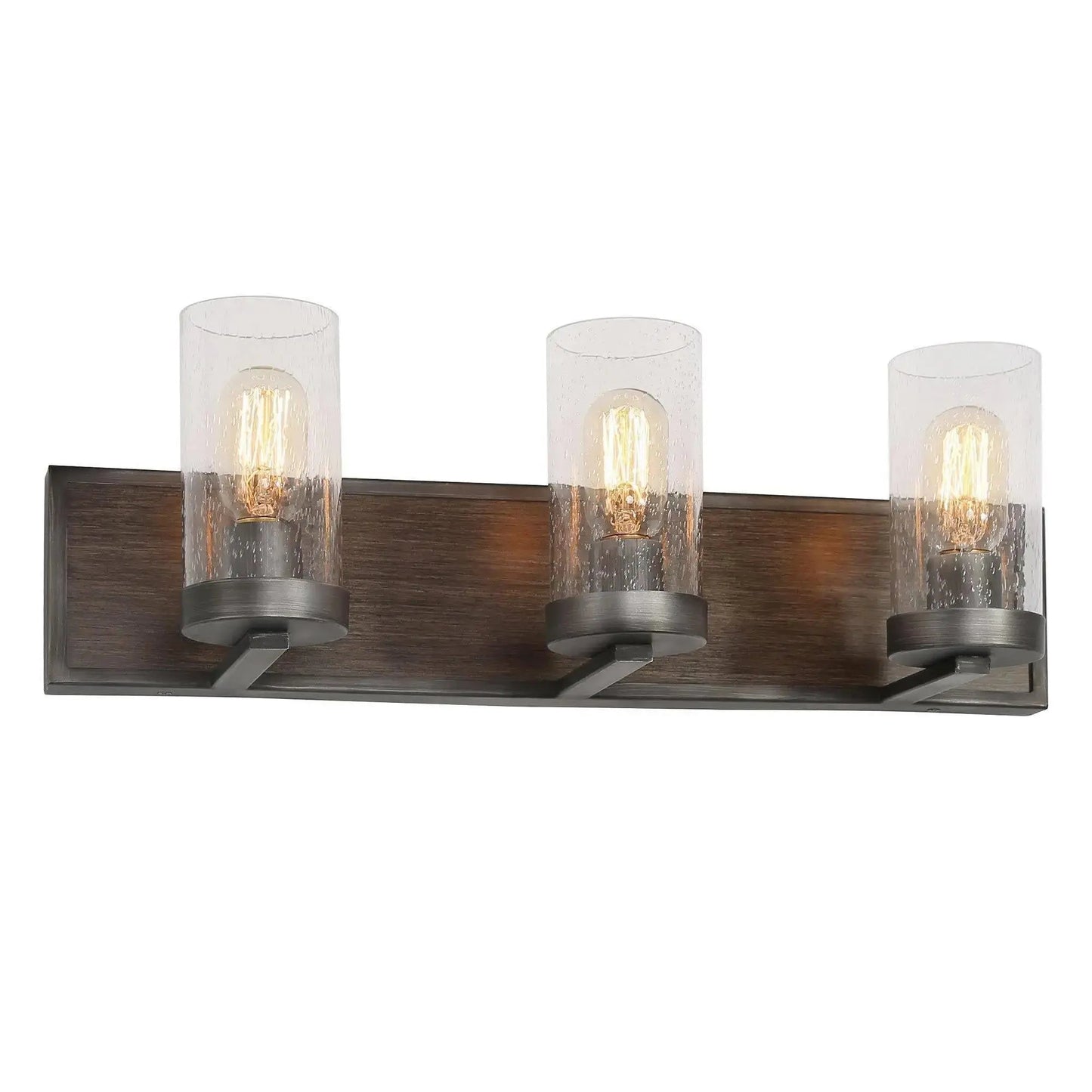 Oakbarrel 3-Light Wood Vanity Light