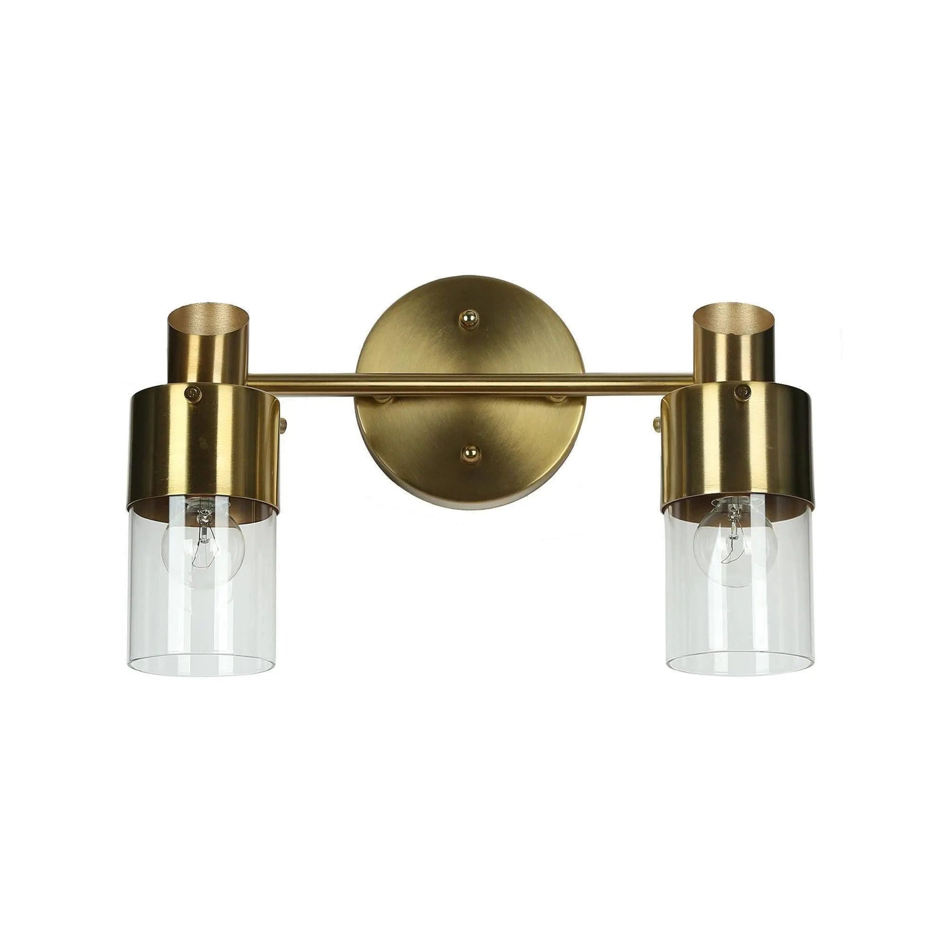 Iphigenia 2-Light Brass Vanity Light