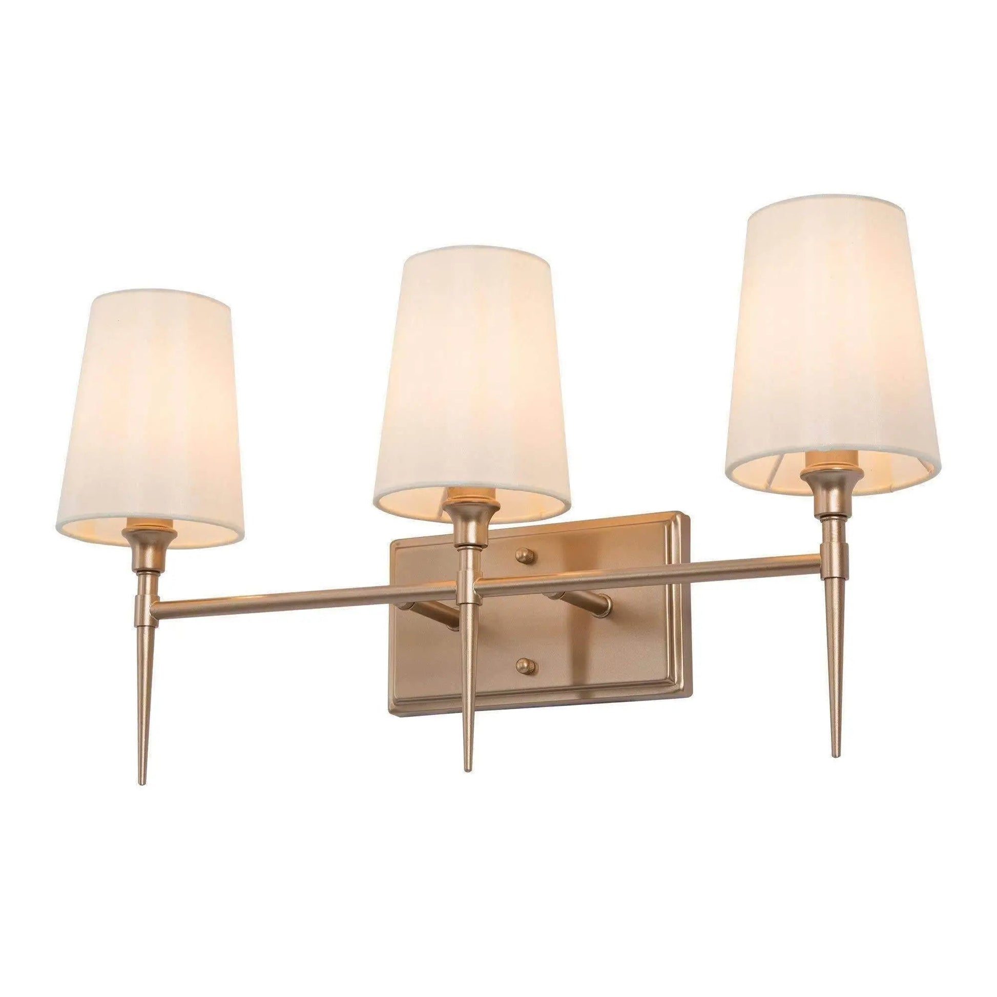 Sanantonio 3-Light Gold Vanity Light