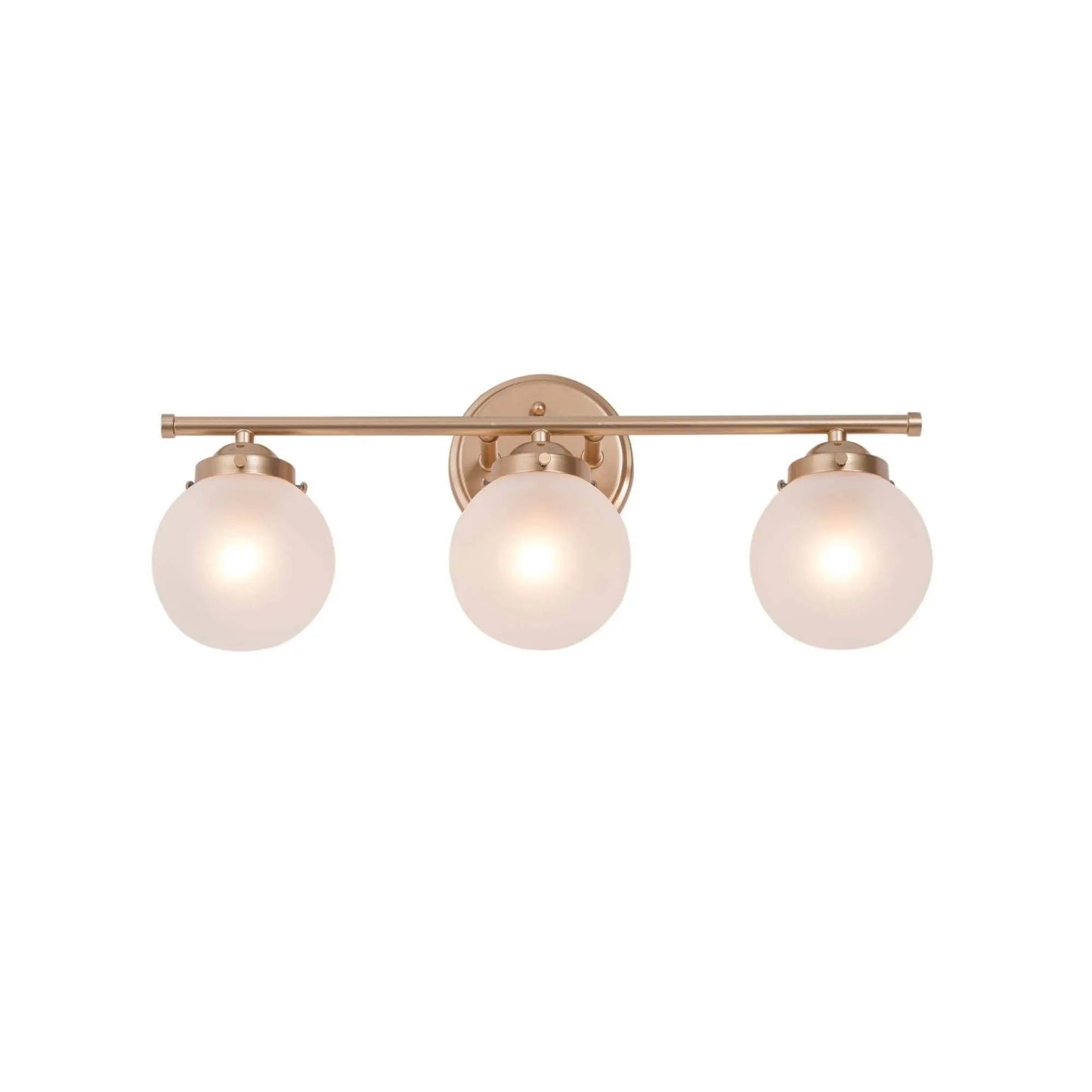 Radishes 3-Light Gold Vanity Light