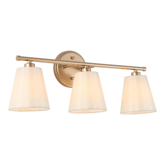 Galateia 3-Light Gold Vanity Light