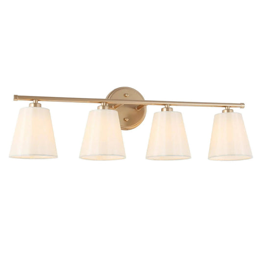 Galateia 4-Light Gold Vanity Light