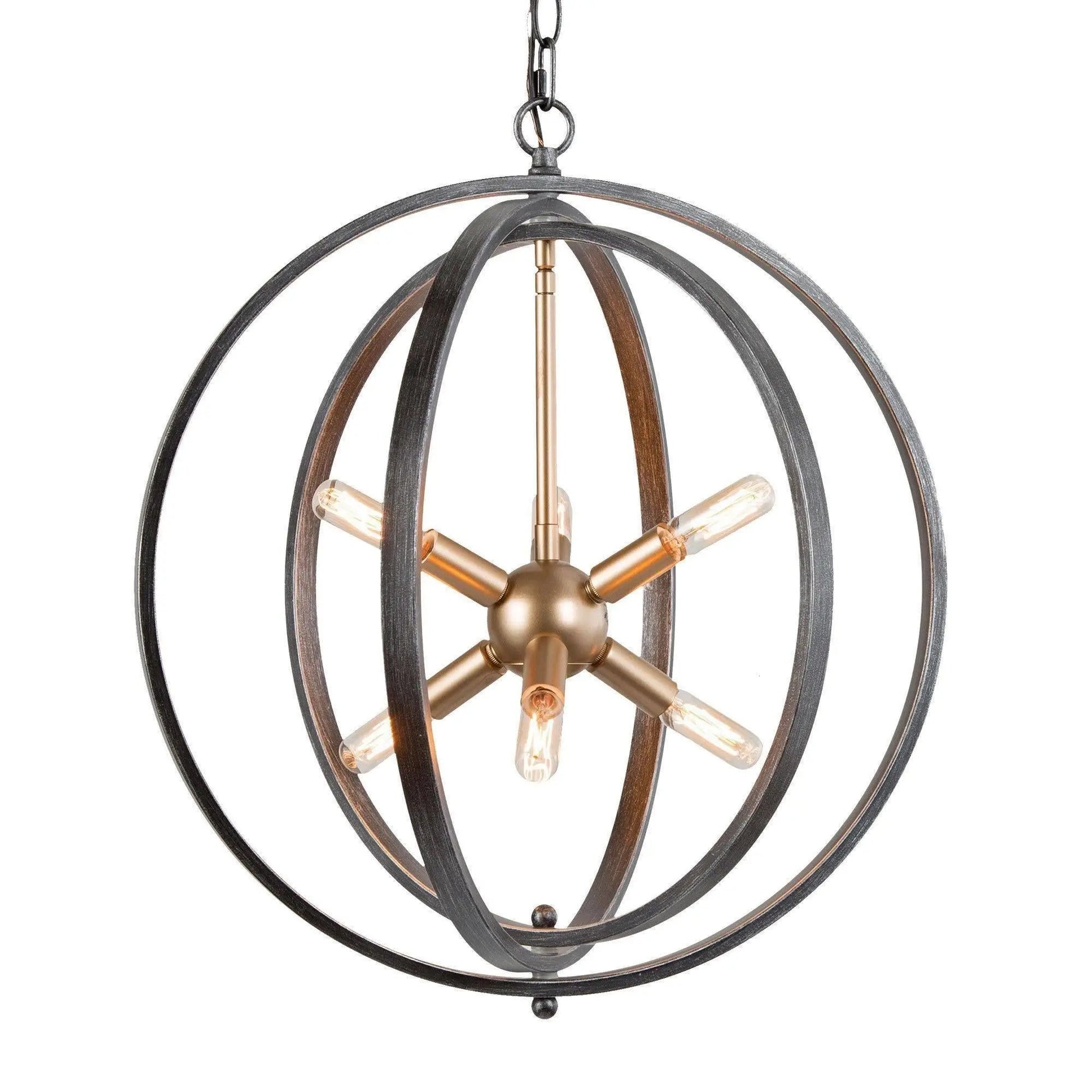 Yves 6-Light Chandelier 