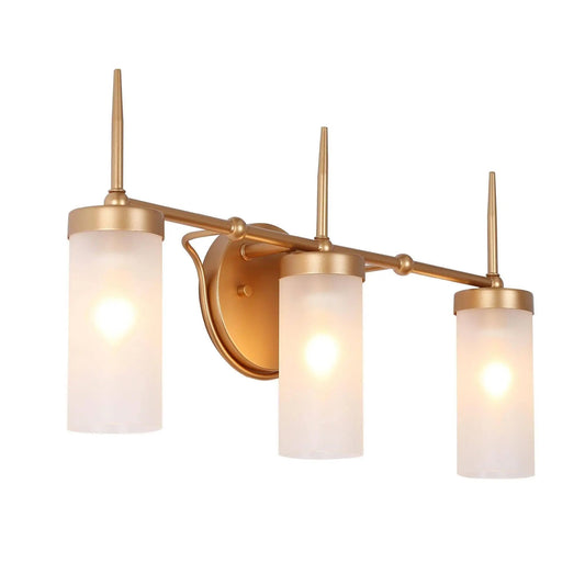 Tiarkletkia 3-Light Gold Vanity Light