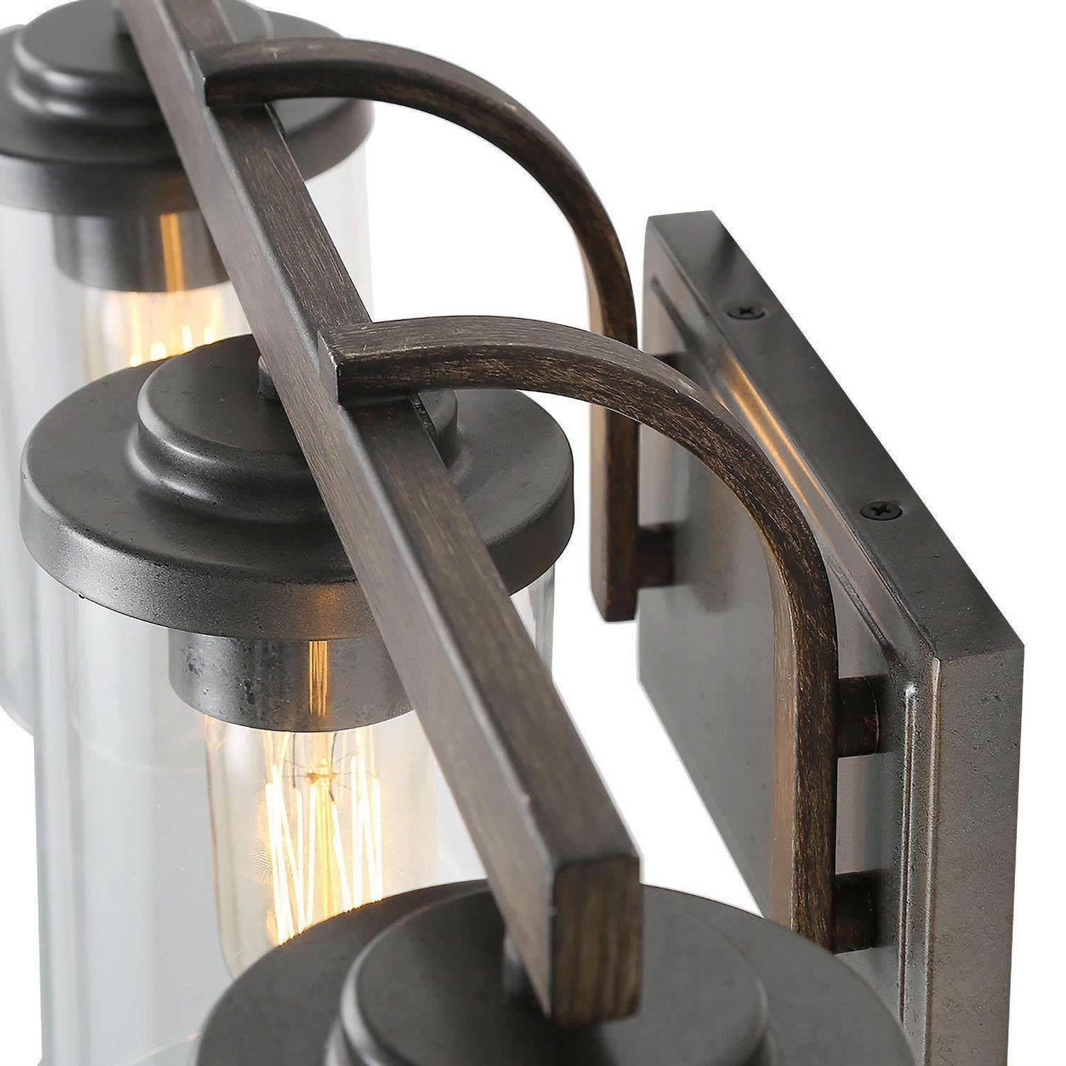 Sturgeon 3-Light Rust Vanity Light