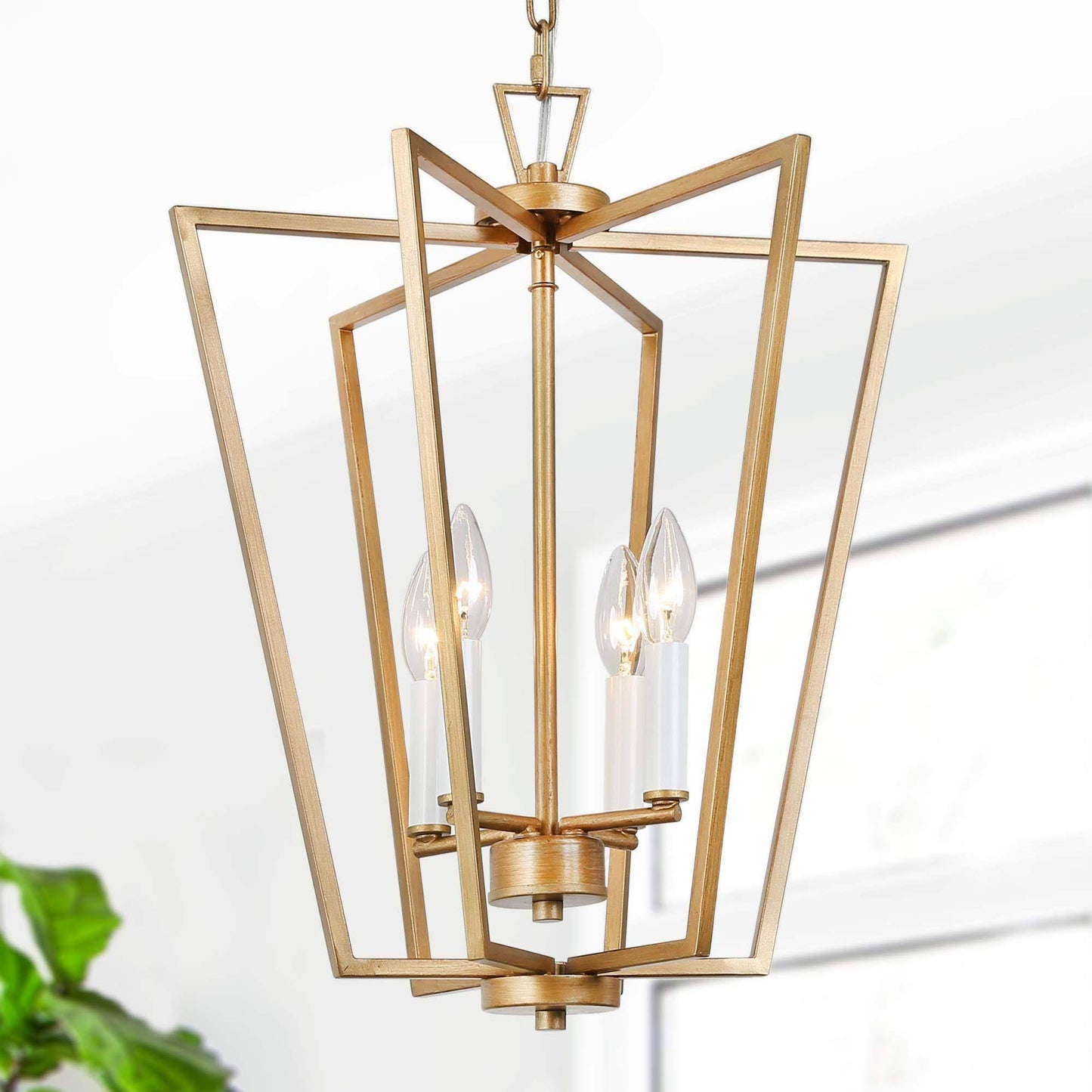 Ophrendon 4-Light Small Gold Chandelier