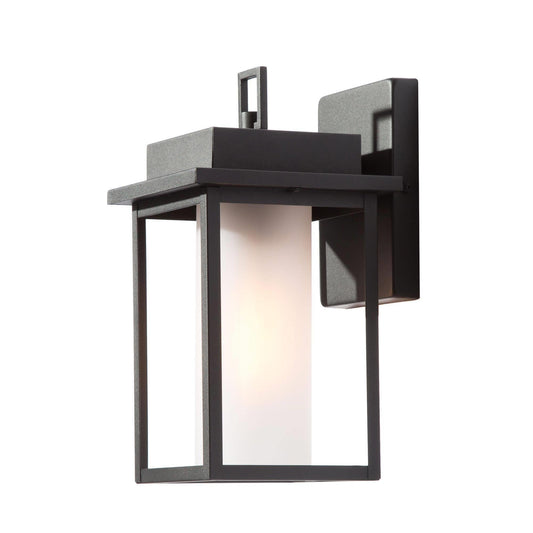 Brynhildr 11"H 1-Light Black Outdoor Wall Light