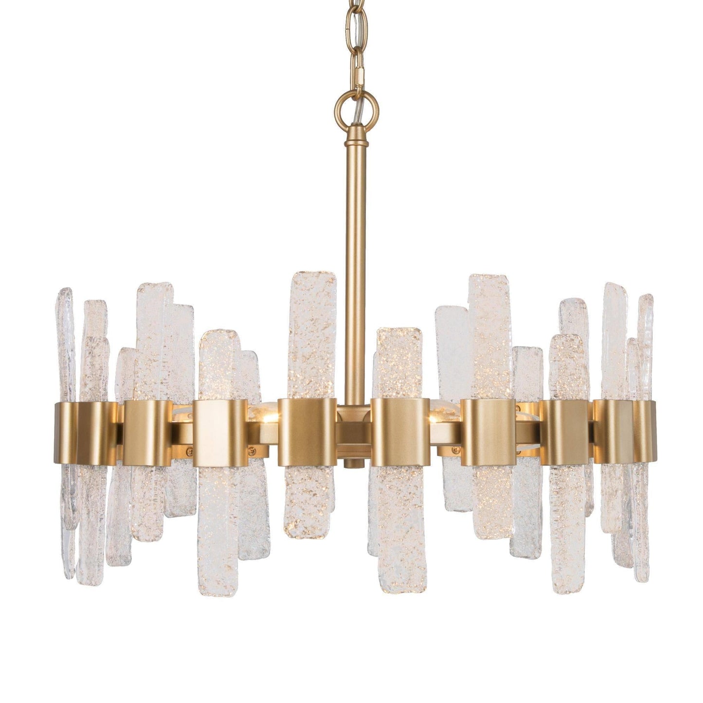 Tethysia 6-Light Small Gold Chandelier