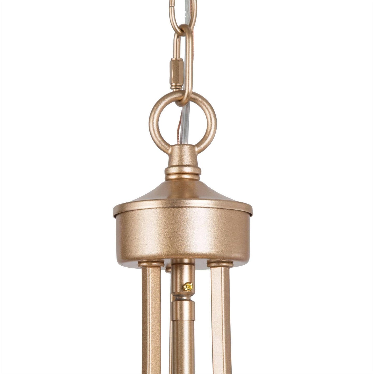 Ecliptix 4-Light Small Gold Chandelier