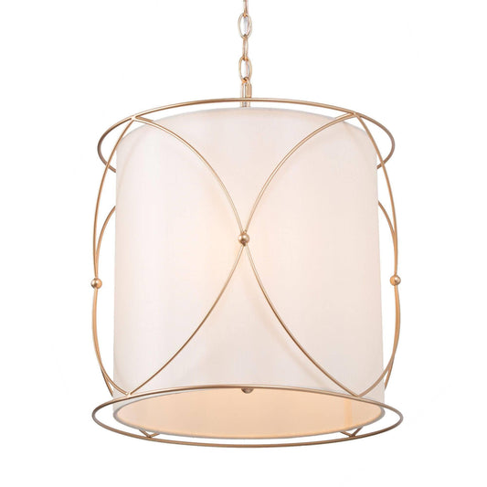 Unelefante 3-Light Mini Gold Chandelier