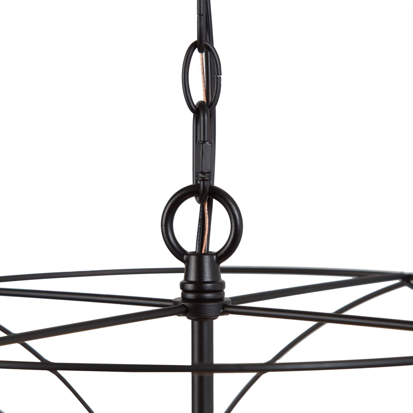 Halimeda 3-Light Mini Black Chandelier