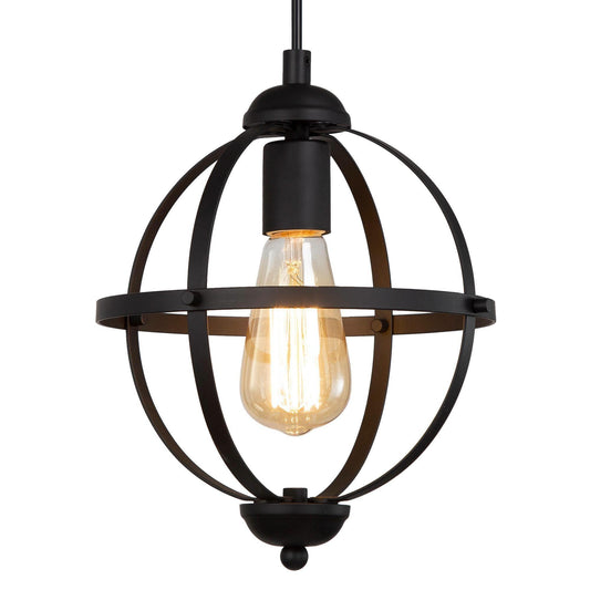 Farmhouse 1-Light Globe Pendant Light - Belles Lighting