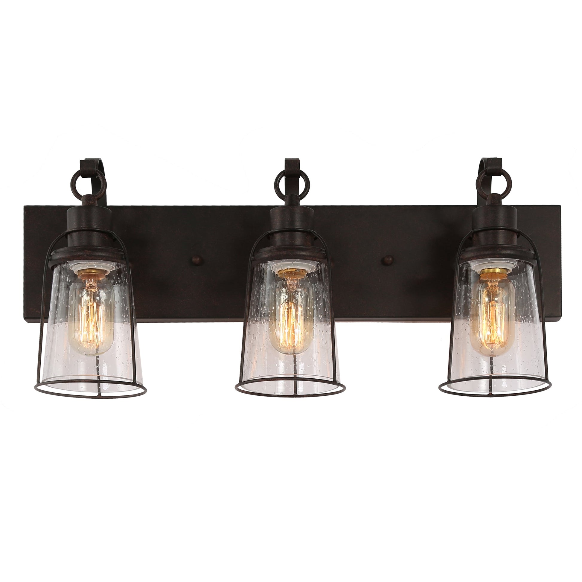 Anasipia 3-Light Rust Vanity Light