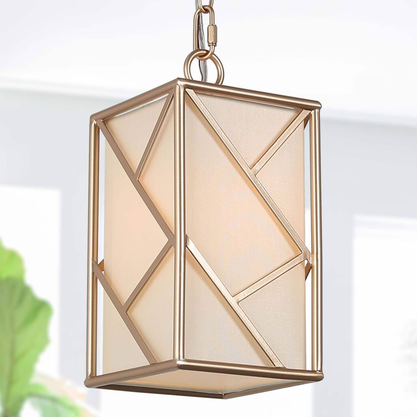 Herevenir 1-Light Mini Gold Modern Pendant Light Fixtures