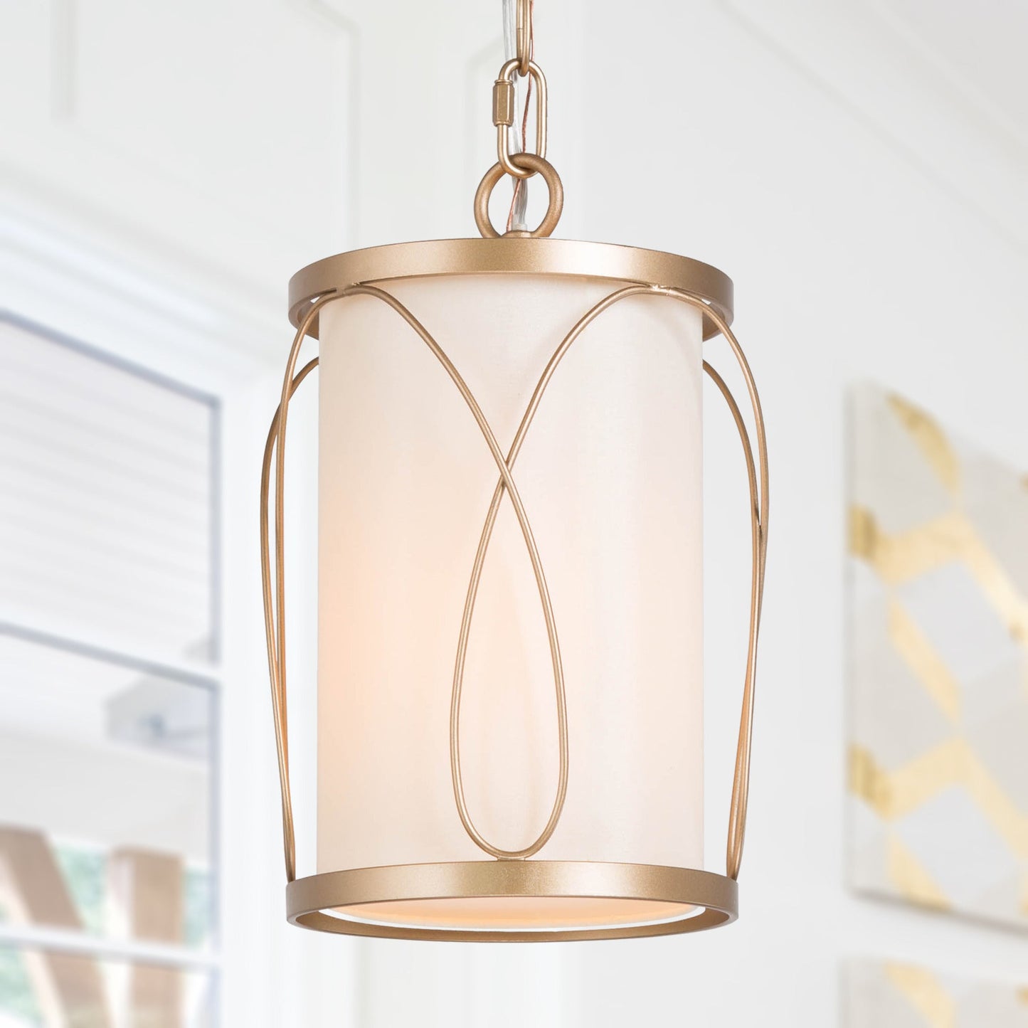 Resplendor 1-Light Mini Gold Modern Pendant Light Fixtures