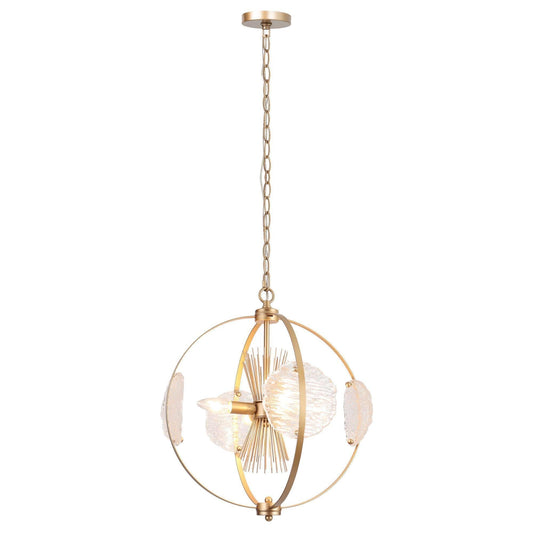 Erlindanuel 4-Light Mini Gold Modern Pendant Light Fixtures