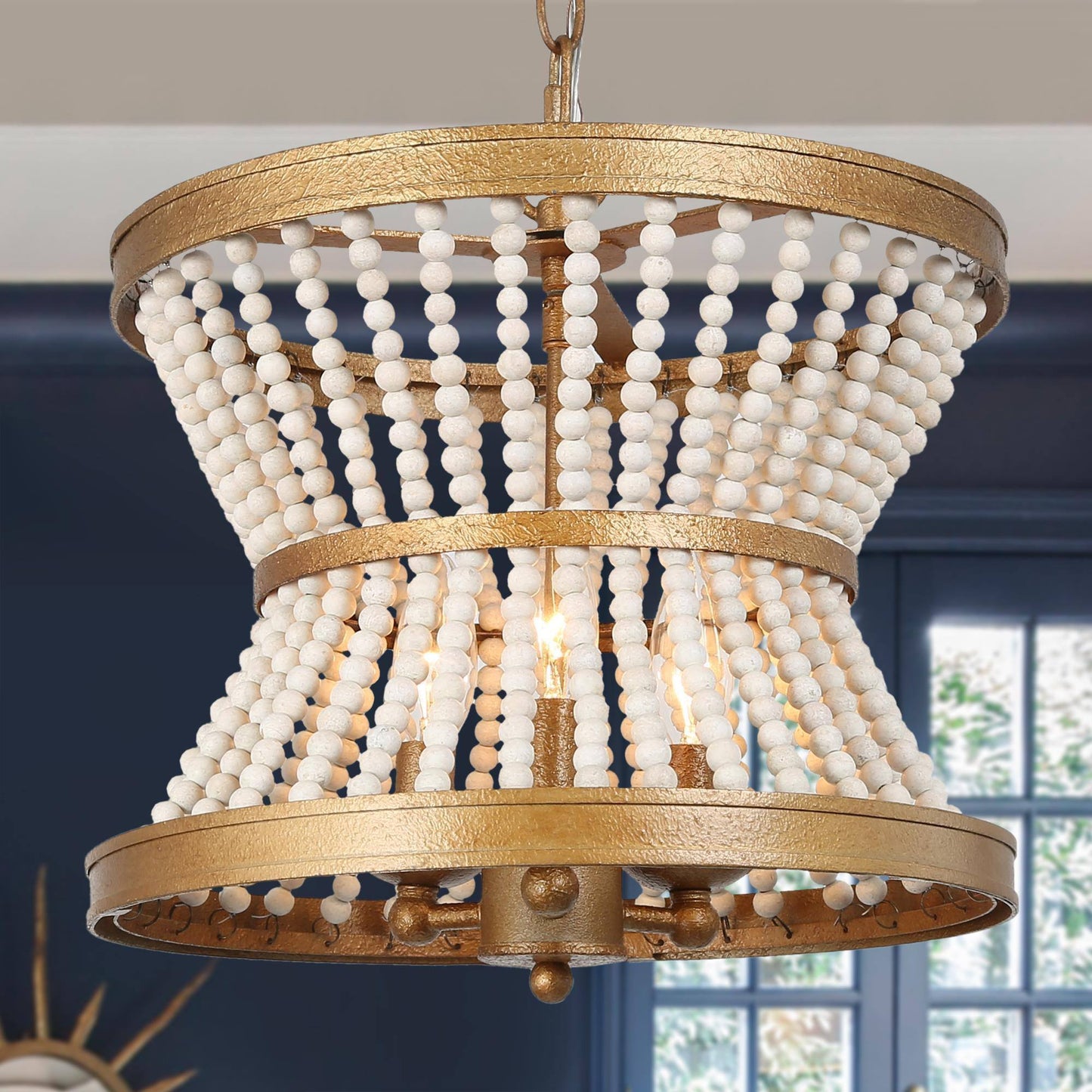 Cassandralic 3-Light Mini Gold Chandelier