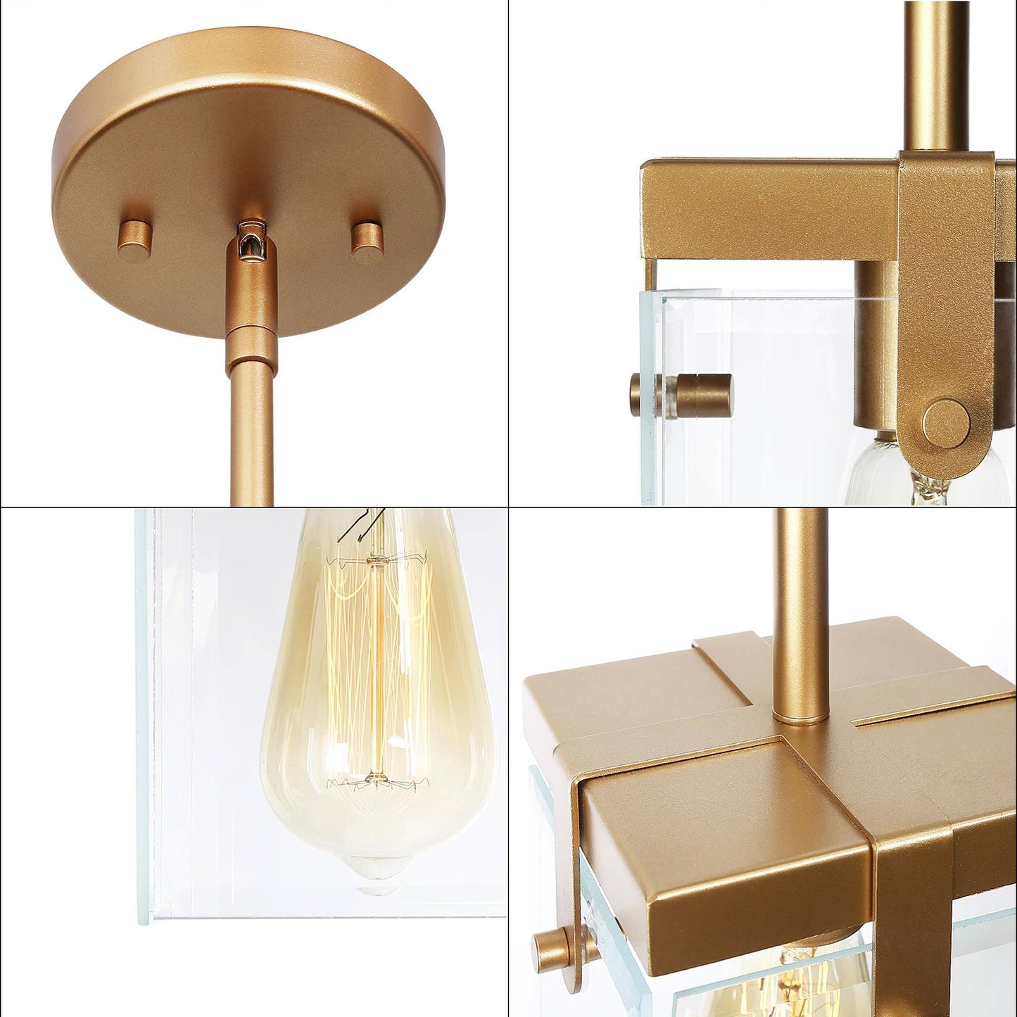 Perneipheic 1-Light Mini Gold Modern Pendant Light Fixtures