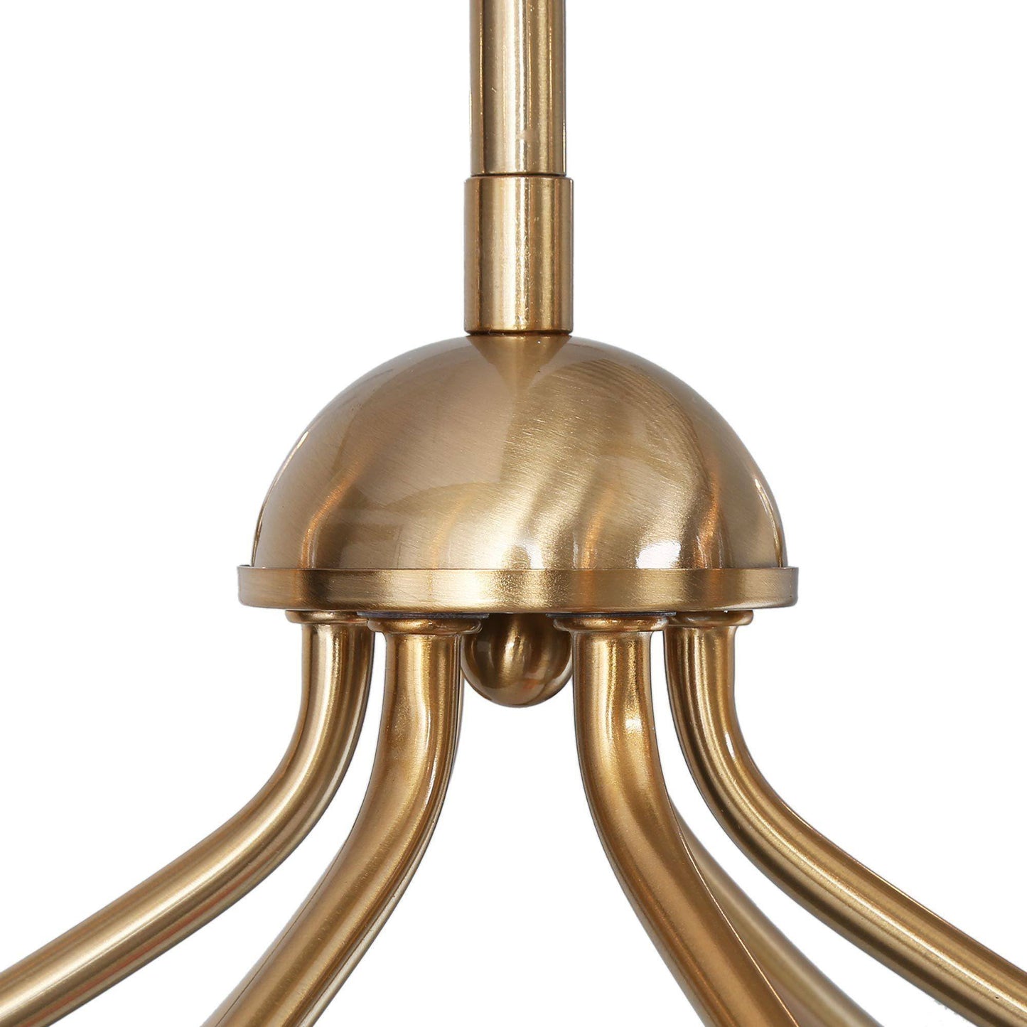 Orivulnum 6-Light Medium Brass Chandelier