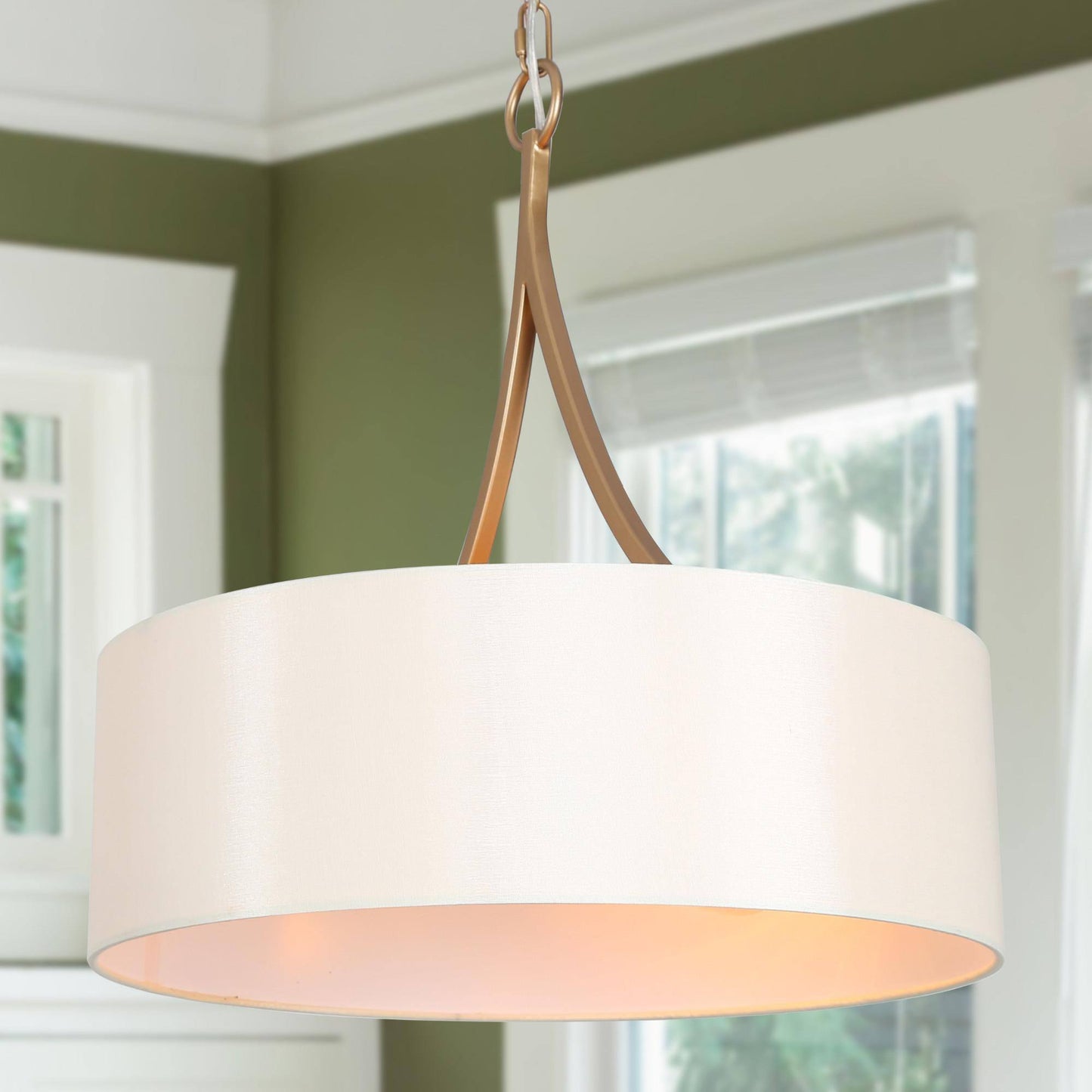 Corbppse 3-Light Small Gold Chandelier