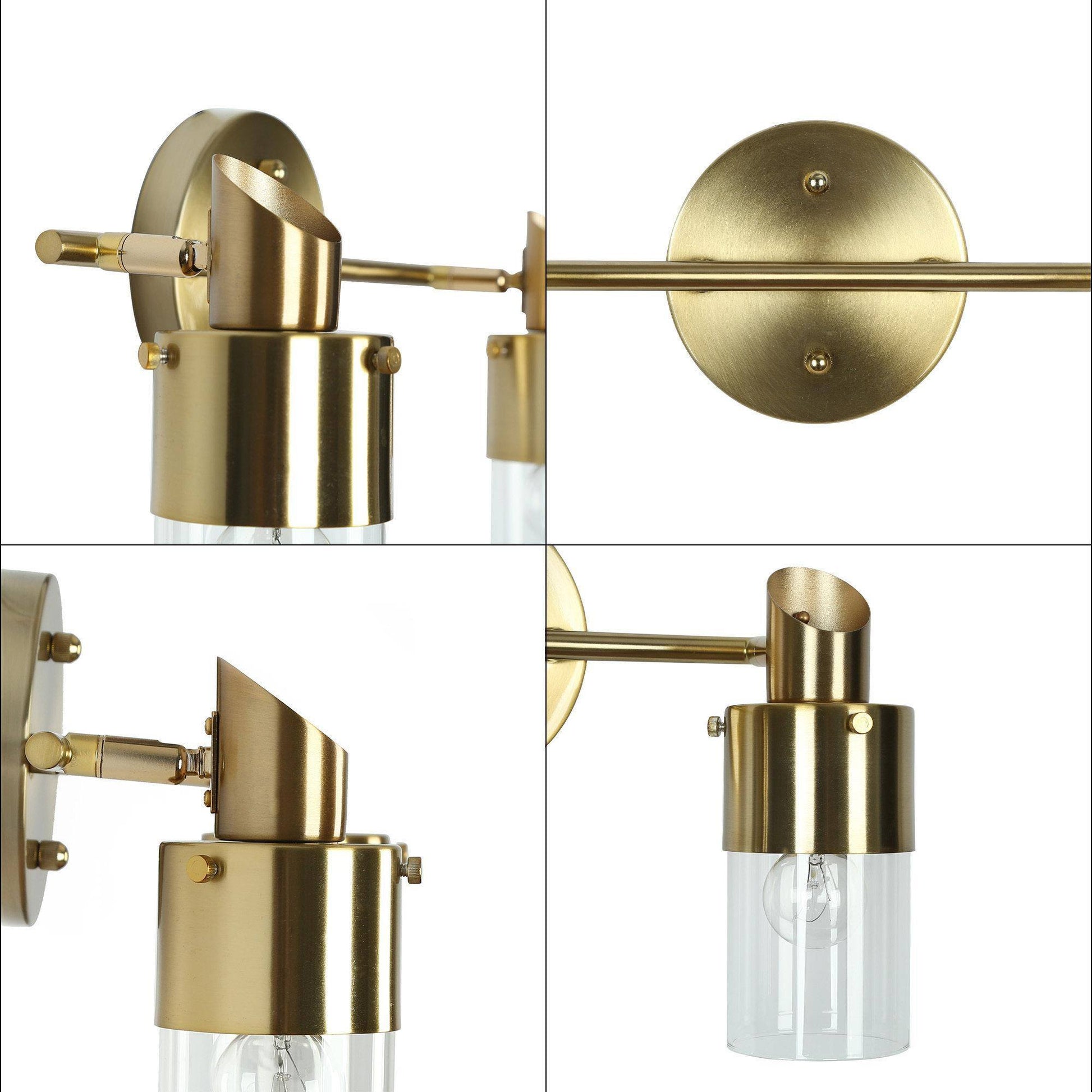 Iphigenia 2-Light Brass Vanity Light