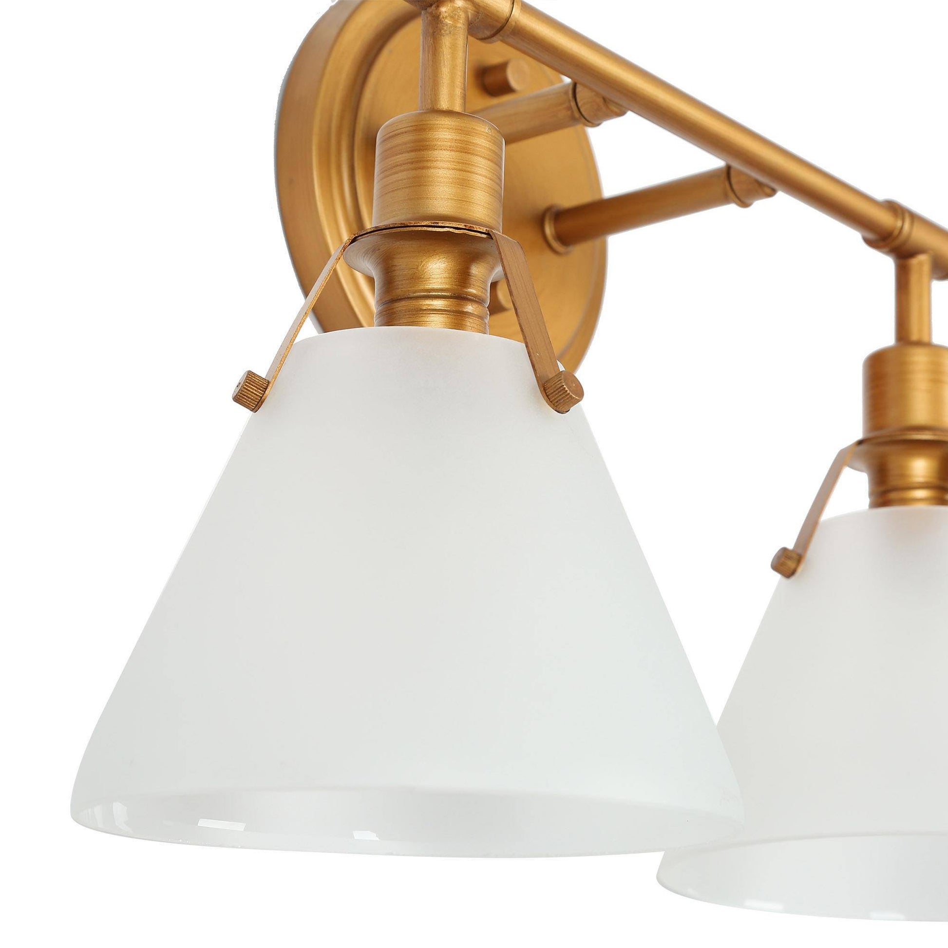 Ives 4-Light Gold Vanity Light