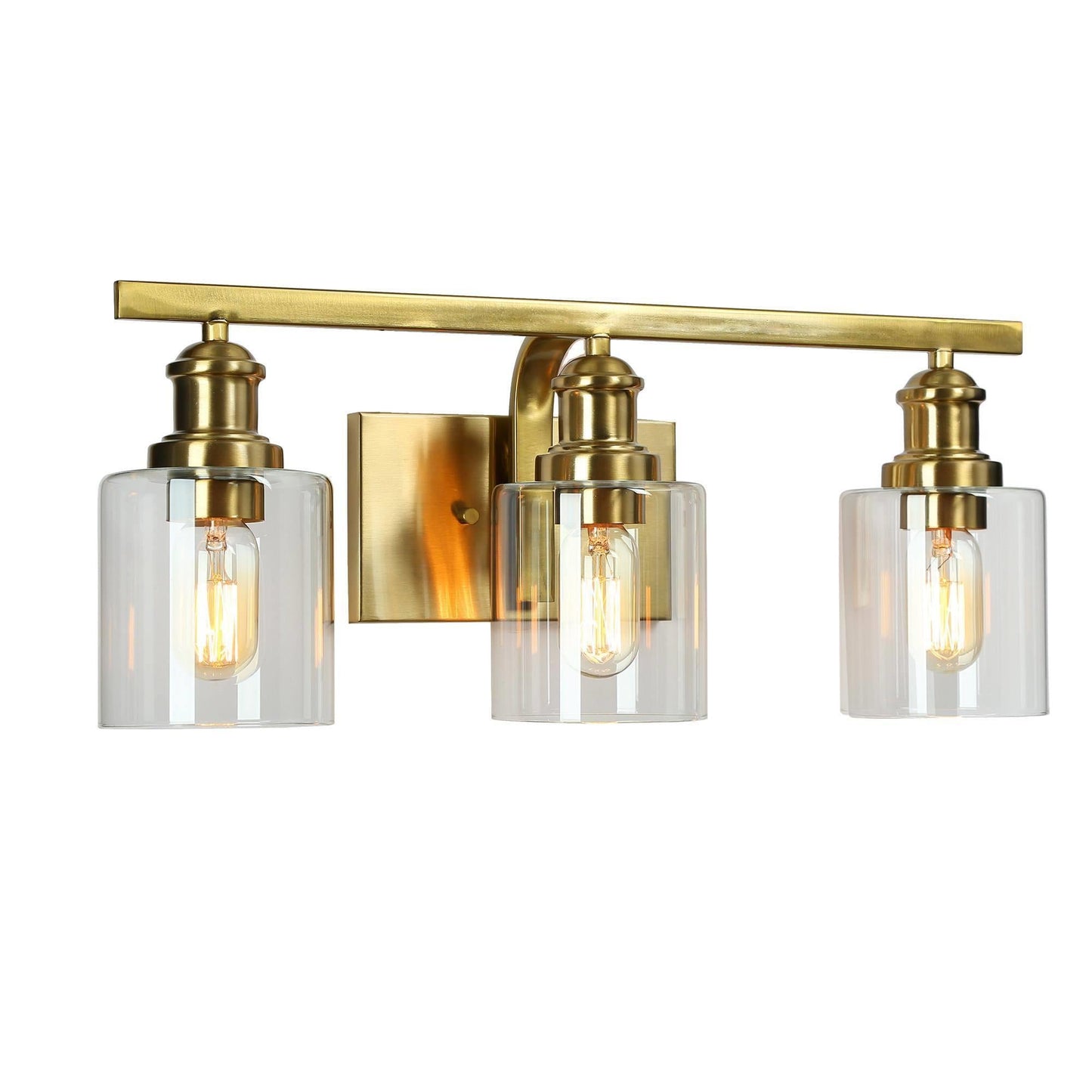 Arlimutike 3-Light Brass Vanity Light