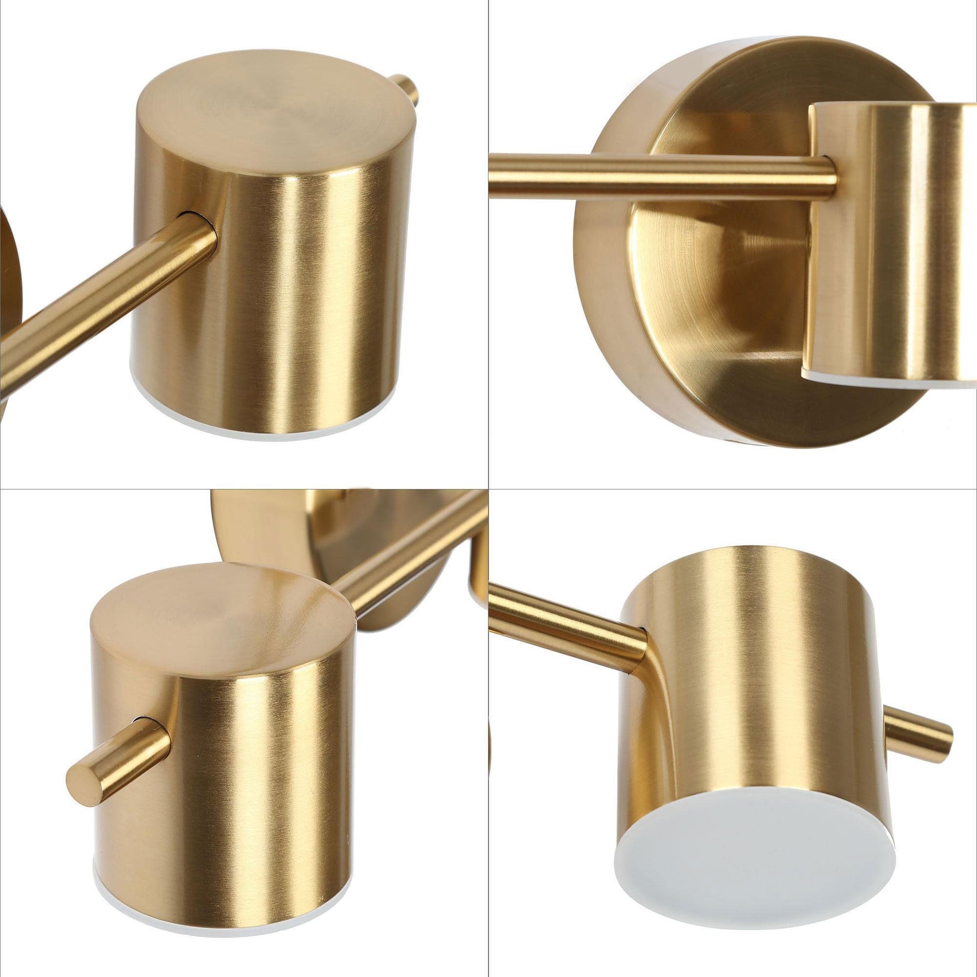 Selaginella 3-Light Brass LED Vanity Light