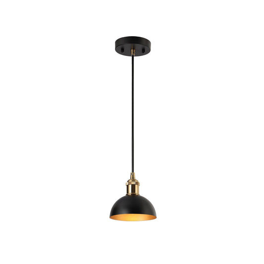 Nephropsidae 1-Light Mini Black Modern Pendant Light Fixtures