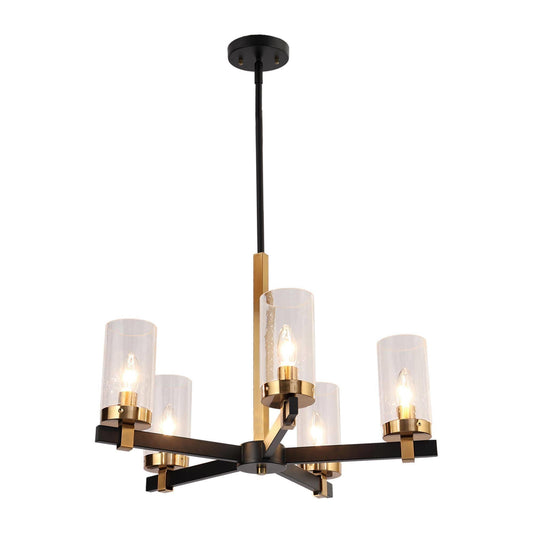 Sean 5-Light Medium Black Chandelier