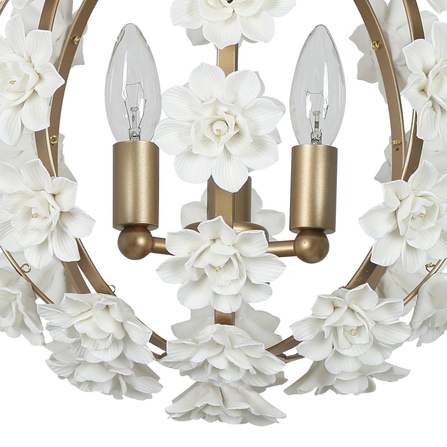 Arianiser 3-Light Mini Gold Chandelier