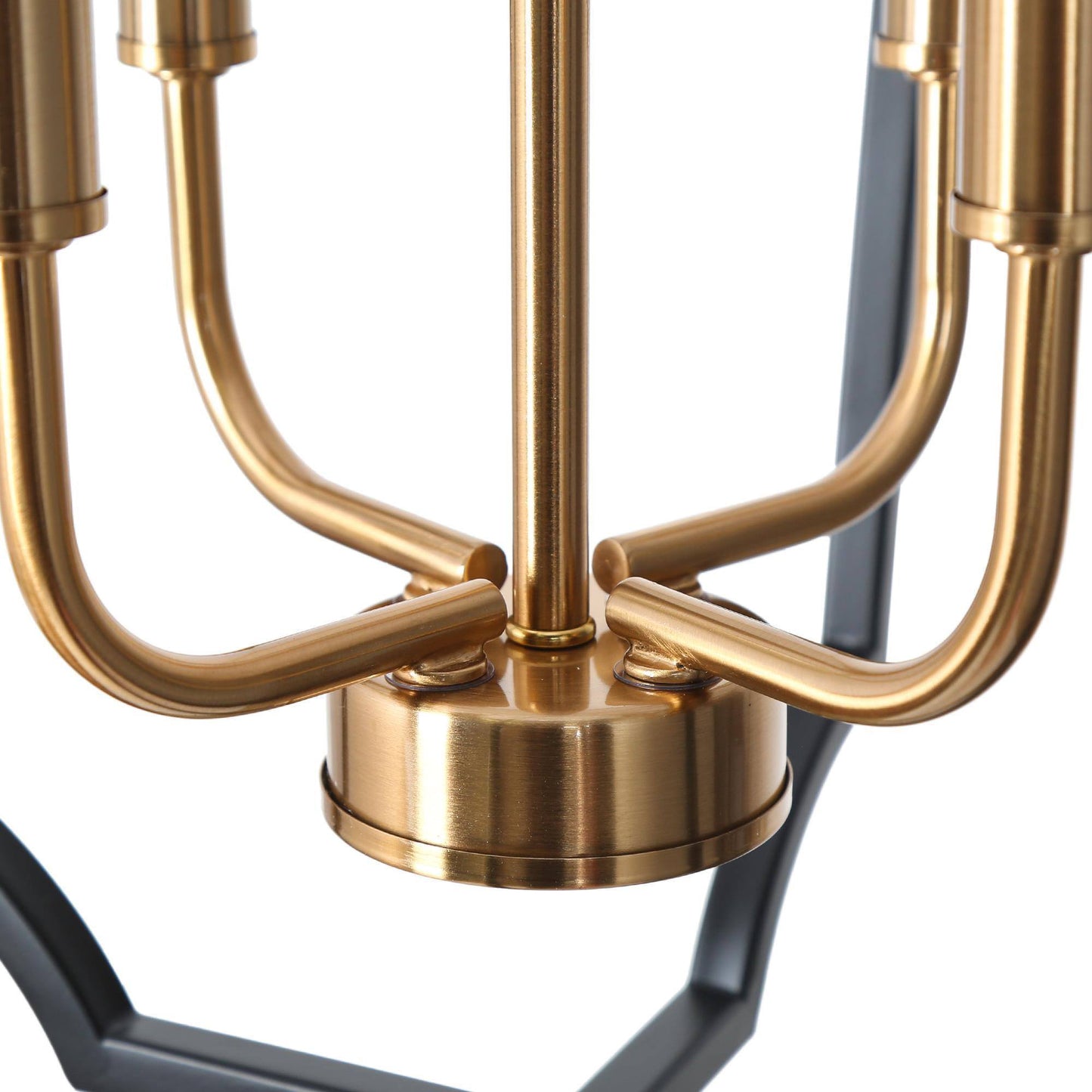 Vicuna 4-Light Small Brass Chandelier